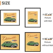 Sindcom 16 x 20 Picture Frame , Black , 1 Pack Photo Frame , Gallery Wall Frame