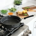 thumbnail image 3 of Nordic Ware Verde 10 Inch Ceramic Nonstick Skillet and Lid, 3 of 9
