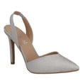 thumbnail image 1 of Zapatillas de Mujer Plateadas Mama Lola Miracol Brillos Tacones Cómodos plateado 26, 1 of 4