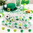 thumbnail image 2 of Yippzo St Patricks Day Stickers, Shamrock Stickers Roll, Sparkly St. Patrick's Day Saint Patricks Day's Lucky Clover Self-Adhesive Laser Seal Labels Decor, 2 of 8
