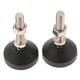 thumbnail image 5 of Niveladores de muebles de caucho y acero al carbono | Patas ajustables para muebles, 2 unidades, 50 mm 50-M12x50mm, 5 of 8