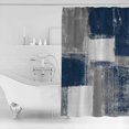 thumbnail image 2 of FNNMNNR Fabric Shower Curtain for Bathroom  Abstract Geometric Lavender  Custom Shower Curtain Set with Hooks  Luxury Bathroom Curtains  Purple Grey Waterproof Polyester Bathroom Accessor, 2 of 6