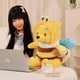 thumbnail image 2 of 25/35/50cm Disney Bee Winnie The Pooh Plush Toys Pillow Kawaii Anime Bear Stuffed Cute Toys Doll Birthday Xmas Gifts Toys, 2 of 5