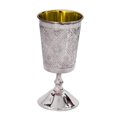 thumbnail image 1 of Elygant 58066 Gobelet Kiddush Argenté 925 avec Design Diamant 5 Po., 1 of 1