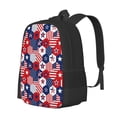 thumbnail image 1 of Easygdp American Stars2 Mochila de Gran Capacidad Minimalista Ideal para Escuela, Viajes y Uso Diario, 1 of 6