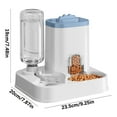 thumbnail image 3 of Automatic Pet Feeder Automatic Pet Feeder and Water Dispenser Integrated Food Basin 1-10L Capacity Leak-Proof Design for Dogs and Cats Easy Cleaning and Maintenance Water Dispenser, 3 of 3