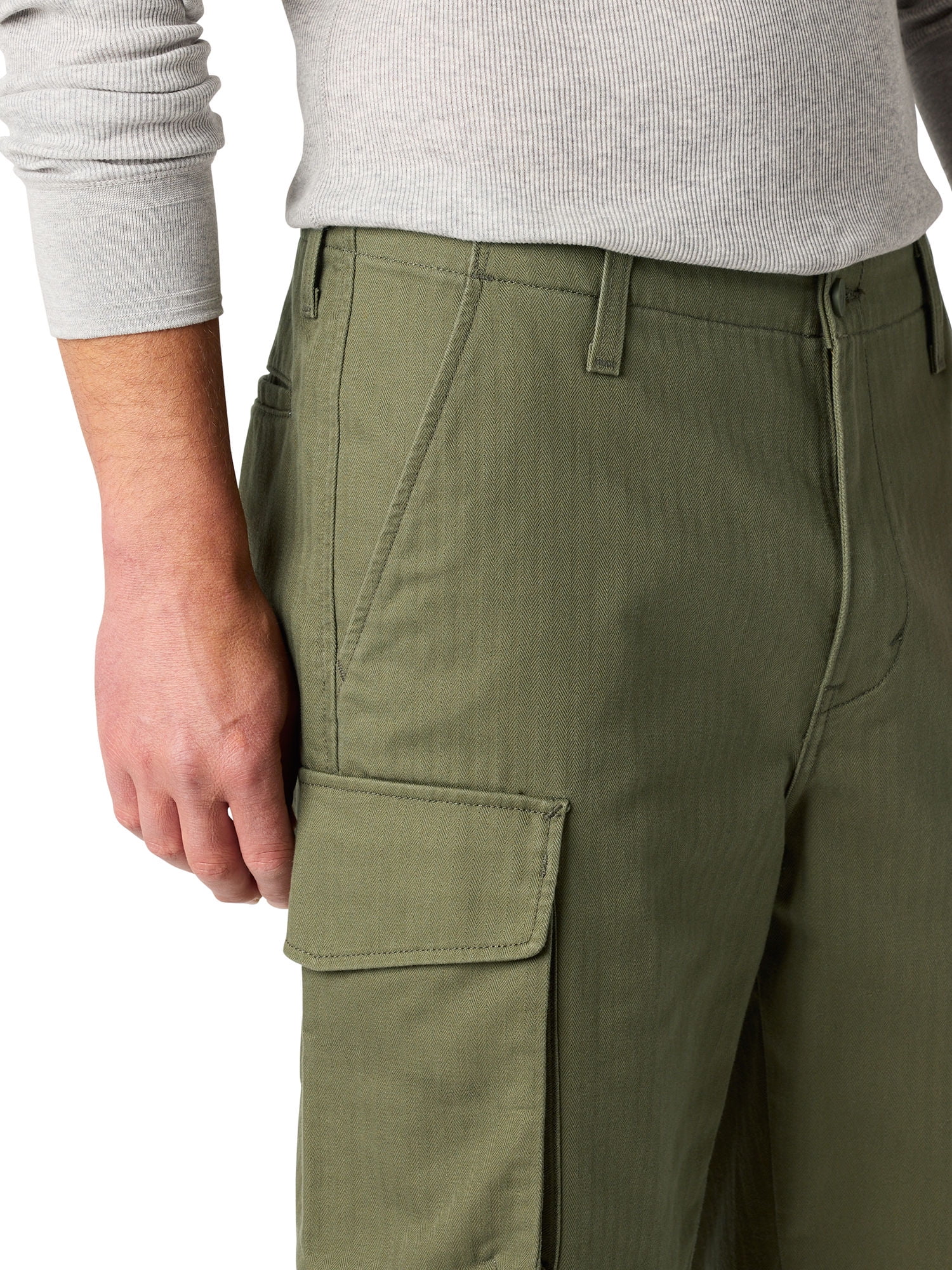 Levi Strauss Signature™ Men's and Big and Tall Loose Cargo Shorts, 12" Inseam