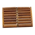 thumbnail image 4 of Pies de madera Talón ador Rodillo Herramientas de para pies cansados Relajación Antideslizante 8 filas jinwen masajeador de rodillos, 4 of 8