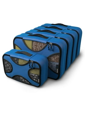 Product Image Pak - 5 Set Packing Cubes - Medium/Small - Luggage Packing Travel Organizers