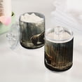 thumbnail image 5 of joogoo 2 Pack Qtip Holder Organizer A Big Bear in Forest Cotton Swabs Cans Storage Canister, 5 of 7