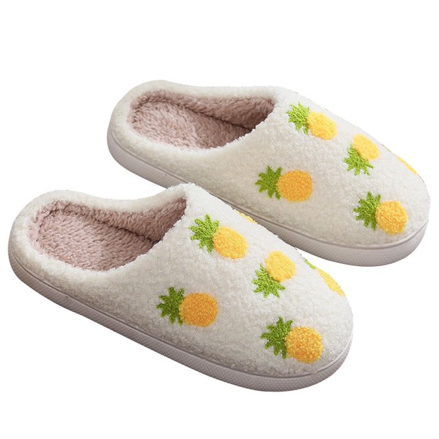 Zapatos Casa Sin Cordones Felpa Con Punta Cerrada Hugtrwg Interior Suave