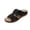 Black, variant on CQONEPT Womens Orthopedic Wedge Sandals Dressy Arch Support Sandals Flip Flops Slip on Beach Casual Open Toe Vacation Shoes Navy 37