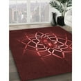 thumbnail image 2 of Ahgly Company Indoor Rectangle Patterned FireBrick Red Area Rugs, 2' x 3', 2 of 6