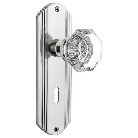 Nostalgic Warehouse Decwal_Psg_234_Kh Vintage Luxe Waldorf Lead Crystal Octagon Passage