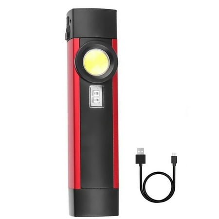

4 Mode LED COB USB Rechargeable Work Light Mechanic Inspection Lamp Hand Torch