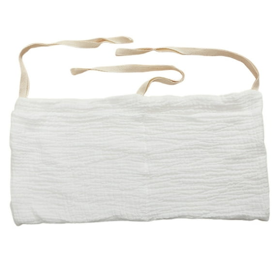 ZMKIAG Baby Crib Pocket with Straps Hanging Baby Diaper Caddy Organizer, Diaper Stacker Classified Storage Bag Organizer for Nursery Diapers Wipes Baby Essentials