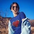 thumbnail image 3 of Blue, White and Red Heart Independence Day T-Shirt, 3 of 3