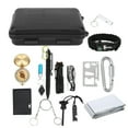 thumbnail image 1 of XYCCA 15PCS Survival Tool Kit Multifunction Field SOS Emergency Box Supplies Outdoor Equipment-081603, 1 of 5