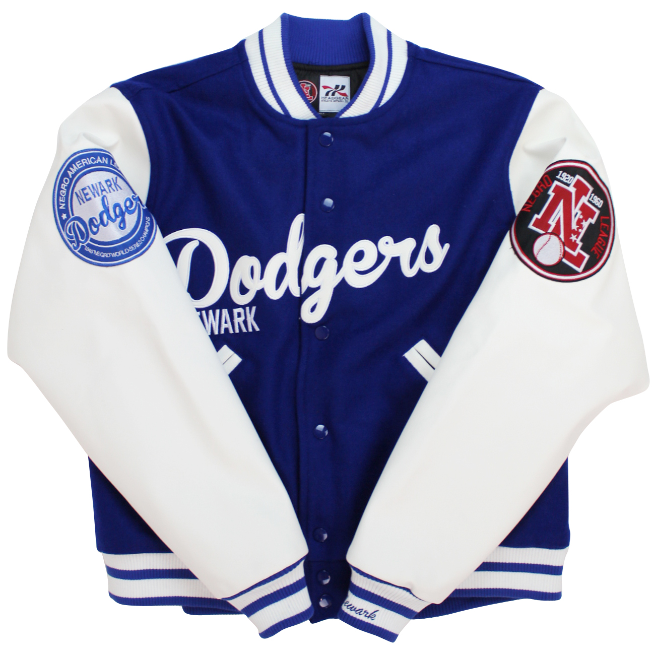 Headgear Dodgers Newark Baseball Varsity Jacket