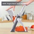thumbnail image 3 of ONCE FOR ALL Vegetable Chopper, Zucchini Spaghetti Maker Spiralizer, Mandoline Slicer for Kitchen, 3 of 9