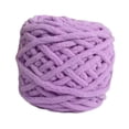 thumbnail image 2 of grueso y voluminoso, hecho a mano, para decoración del hogar, tejido a mano, para proyectos de crochet, suéteres, mantas tejidas, manualidades, Púrpura, 2 of 8