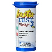 LaMotte Insta-TEST 3 Plus Pool Hot Tub Test Strips (Order SKU 2976-100-PT) 2976
