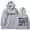 Light Gray, variant on Womens Essentials Hoodie Long Sleeve Letter Print Hooded Sweatshirt Loose Casual Fall Winter Warm Pullover Tops