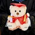 thumbnail image 7 of Custom Graduation Teddy Bear 2025, Personalized Name/Date/School Graduation Bears Class of 2025 Gifts for Her, for Him, Cute Plush Stuffed Animal Decorations Gift for College Grad(5.9*5.9*9.4inch), 7 of 7