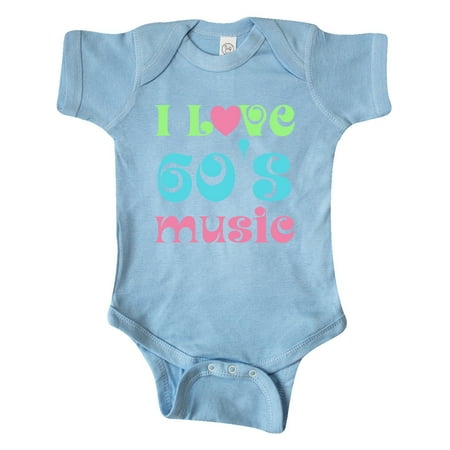 

Inktastic I Love 60 s Music Gift Baby Boy or Baby Girl Bodysuit
