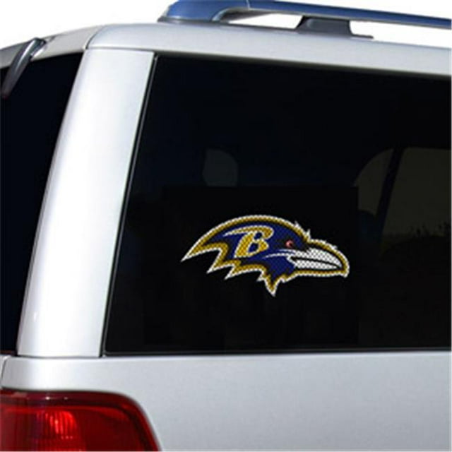 Film de Fenêtre Découpé Baltimore Ravens Large