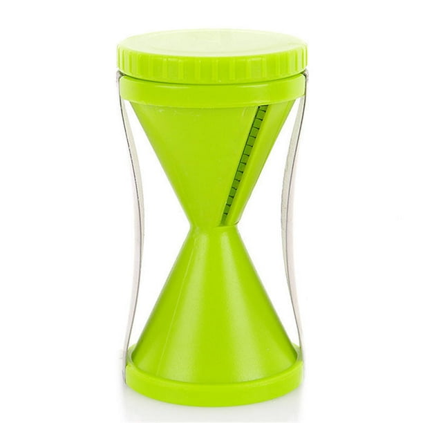 Espiralizador de Verduras, Cortador en Espirla de Verduras, Cortador Espiral Manual, Espiralizador de Plastic