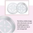 thumbnail image 6 of 16pcs Mason Flower Jar Insert Lid Plants Organizer Frog Lids Butterflyl Pattern Glass Bottle Covers 67mm, 6 of 9