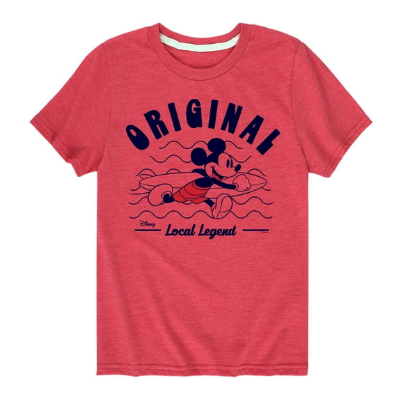 Mickey & Friends - Original Local Legend - Toddler And Youth Short Sleeve Graphic T-Shirt