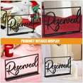 thumbnail image 3 of unbranded 3Ud Reservadas Para Mesas De En Acrílico Negro Para Ceremonia Y Recepción Con, 3 of 8