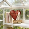 thumbnail image 5 of DefiDgd Vintage Rustic Wooden Heart Table Decor,2026 Happy Mother's Day Farmhouse Table Decoration for Wedding Mother's Day Holiday Party Gift Photo Props(A), 5 of 6