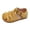 Yellow, variant on Weebloom Kids Toddler Sandals Girl Breathable Sandals Soft Sole Casual Closed Toe Beach Shoes Outdoor Play Summer Shoes Beach Walking Sandals