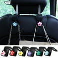 thumbnail image 3 of Multifunctional Flower Shape Car Hook Cute Car Seat Storage Back Hook V4T0, 3 of 9