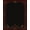 Red, Pattern 1, variant on ODIKA 8'x10' Washable Area Rug Non-Shedding, Easy Care, Dark Red Gold Ornate Gothic Design Intricate Floral Border with Halloween Motif for King Size Bedroom Under Bed, Master Suite
