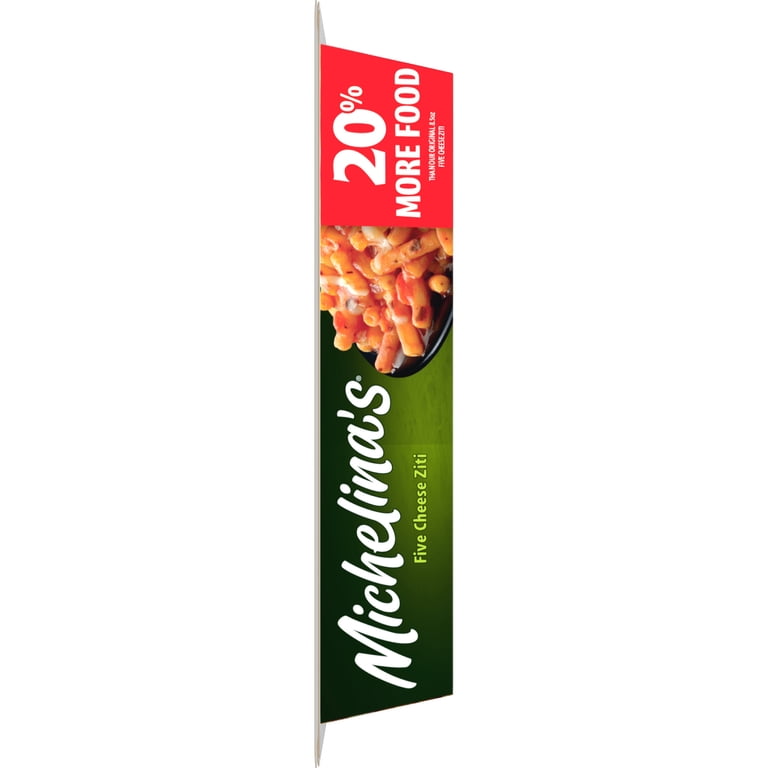 Michelina's Cheesy Pasta Ziti Meal 8.5oz Frozen Dinner with Five