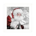 thumbnail image 4 of Santa's Little Friends by Bluebird Barn Framed Print Wall Art Wood Multi-Color, 4 of 4