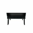 thumbnail image 5 of Outdoor Adirondack Chair Folding Ottoman, Black, 5 of 10