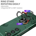 thumbnail image 6 of Allytechgroup Galaxy Z Fold 6 Magnetic Case, Compatible with Car Mount Shockproof Ring Holder Anti-Scratch Bumper Slim Hard PC Cover Phone Case for Samsung Galaxy Z Fold6, Darkgreen, 6 of 12