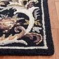 thumbnail image 3 of SAFAVIEH Savonnerie Cady Oriental Runner Rug, Ivory/Black, 2'3" x 8', 3 of 11