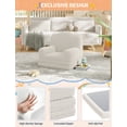 thumbnail image 2 of QinaQin Sofá infantil 2 en 1 convertible para toddler, se transforma en sillón lounge cómodo y práctico, ideal para cuarto de juegos, lectura, descanso diario y uso en espacios pequeños, 2 of 6