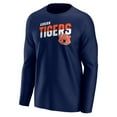 thumbnail image 2 of Men's Navy Auburn Tigers  Long Sleeve T-Shirt, 2 of 3