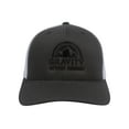 thumbnail image 2 of GOC Logo Adjustable Mesh Trucker Hat - Charcoal/White - Black Logo, 2 of 4