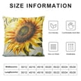 thumbnail image 5 of YINGXI , Decor Summer for Couch Sofa Indoor Outdoor Yellow Pillows Summer Decorations 12x12in, 5 of 5
