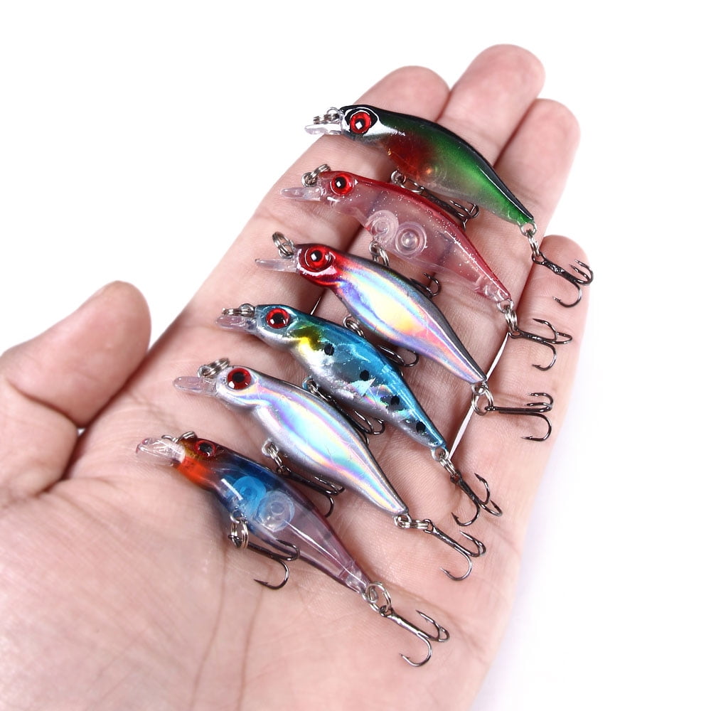 HENGJIA Fishing Lures Large Hard Bait Minnow VIB Lure with Treble Hook Life-Like Swimbait Fishing Bait Popper Crankbait Sinking Lure for Trout Bass Walleye Redfish