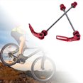 thumbnail image 3 of Front and Rear Clip Bolt Lever Axle Set Replacement Repair Tools Universal 100mm/130mm for  Mountain Bike Road Bike BMX - Red, 3 of 9