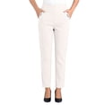 thumbnail image 2 of Taqqpue p Womens High Waist Trouser Pants Dress Pants for Women Office Straight Leg Trousers Elastic Waist Dress Slacks for Women Work Casual, 2 of 7